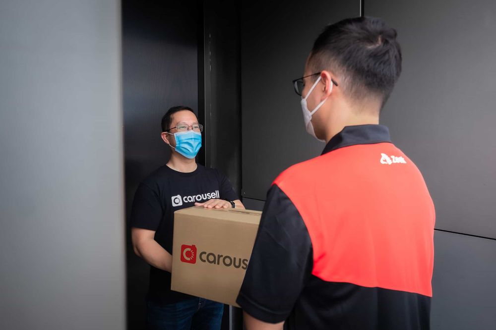 Carousell teams up with Zeek to launch a quick shipping option