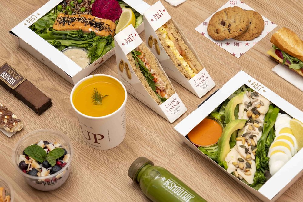 Fresh meals at your doorsteps as PRET joins forces with foodpandahk