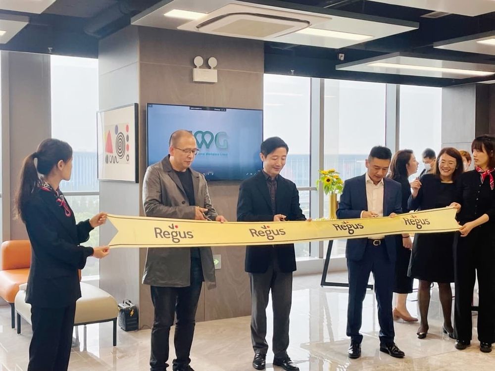 IWG opens new Regus office in the heart of Shanghai